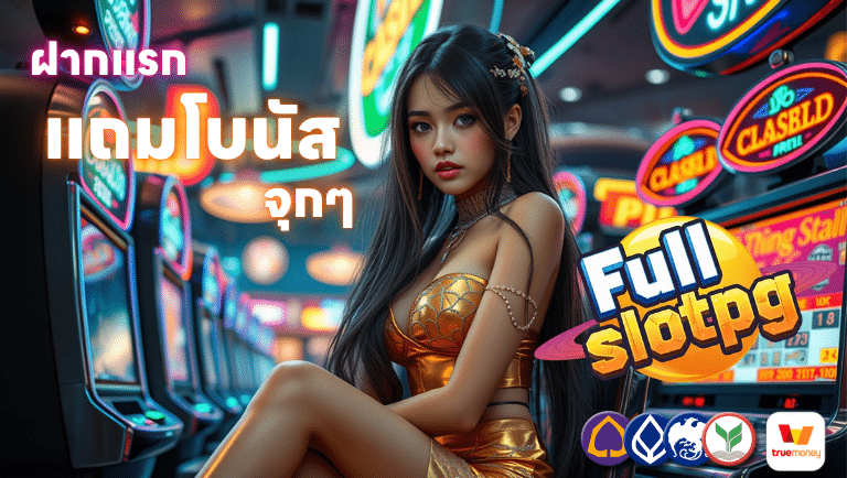 Fullslotpg ฝากแรกแถมโบนัสจุกๆ